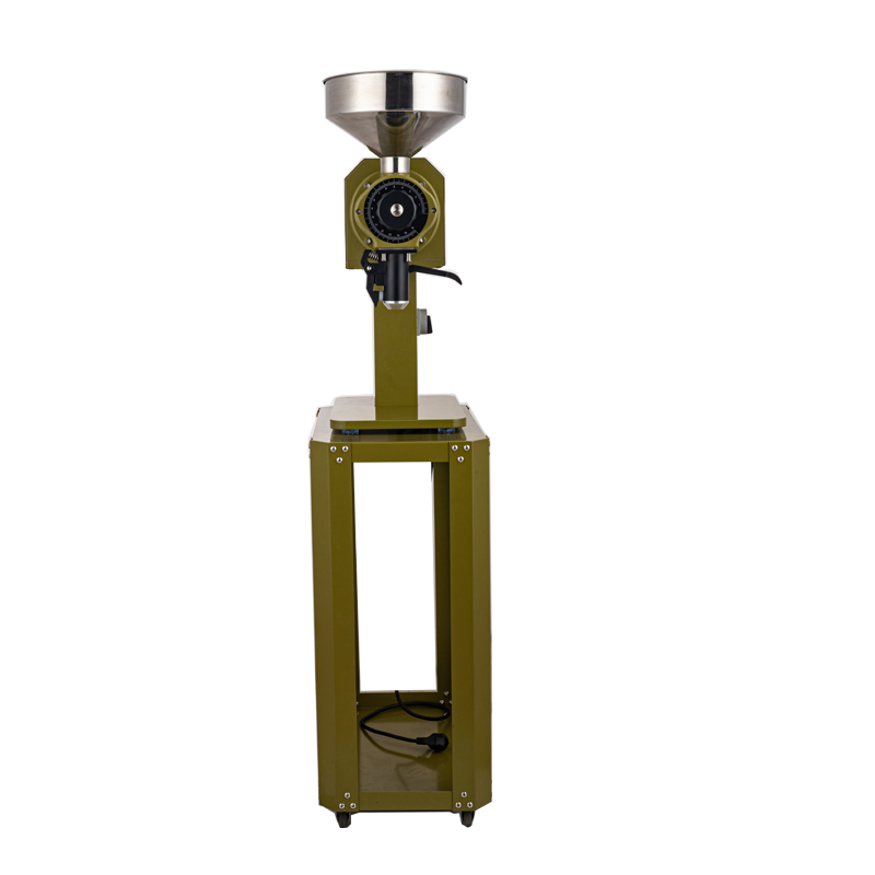 Coffee Grinder Burr Flat - 業務用コーヒーミル 98mmチタンコーティングフラット刃/シャーク歯刃 30kg/h 電動コーヒーミル 大容量豆ホッパー