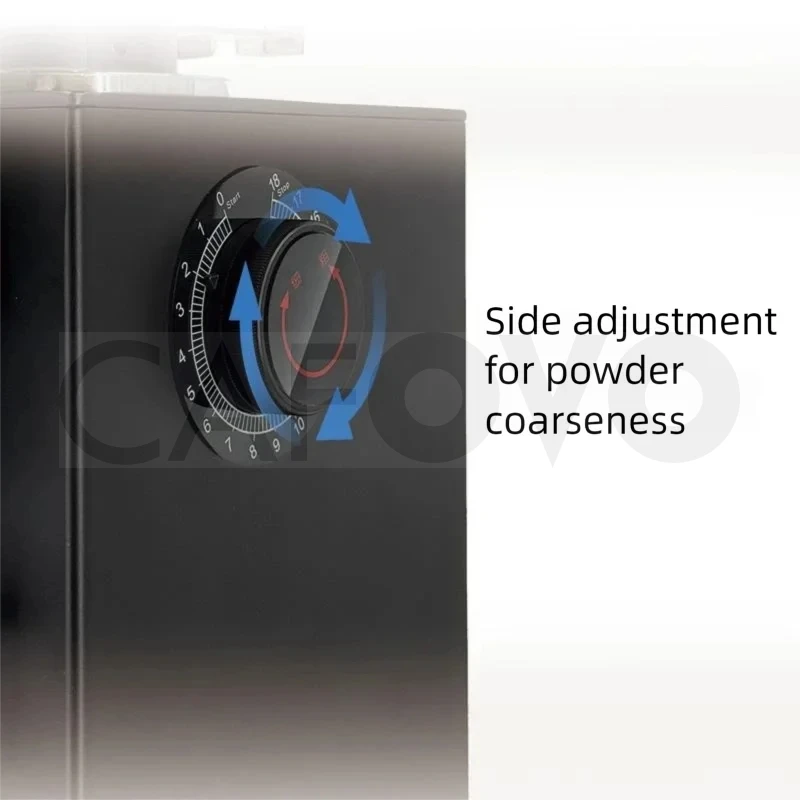 CAFOVO K64Y 業務用2-in-1自動コーヒーグライ - Coffee Grinder Burr Flat のレビューと価格