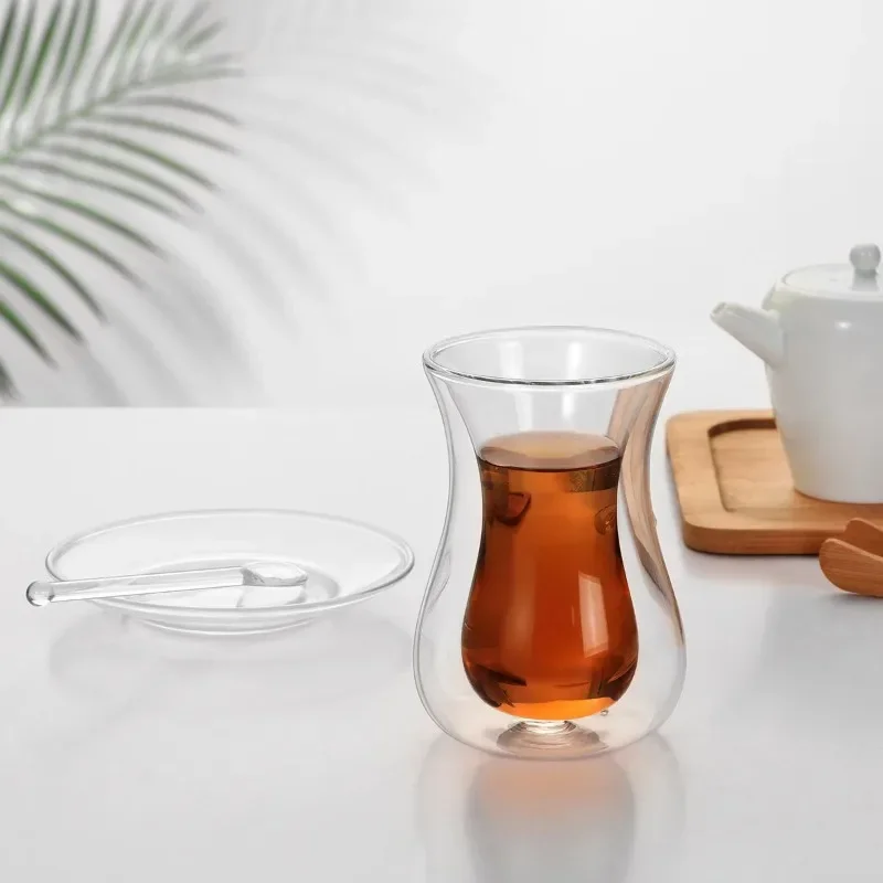 ビューティーブラックティーカップソーサーティースプーンセット - Espresso Shot Glass のレビューと価格