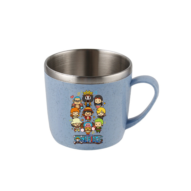 ワンピースウォーターカップ漫画アニメプリントステンレス鋼製ド - Espresso Shot Glass のレビューと価格