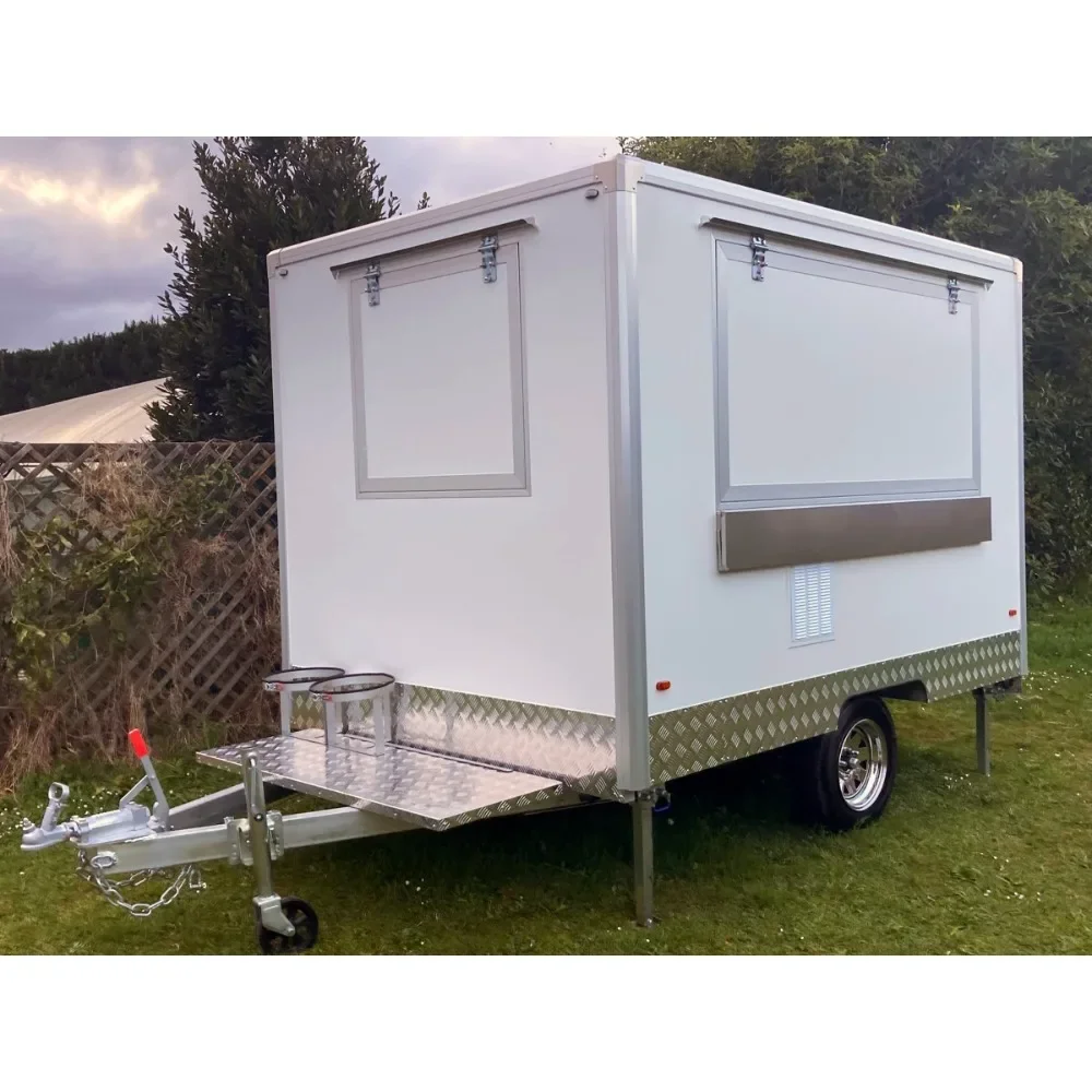新型移動式フードトレーラー、フルキッチン、ピザ、コーヒー、キ - Coffee Van Equipment のレビューと価格