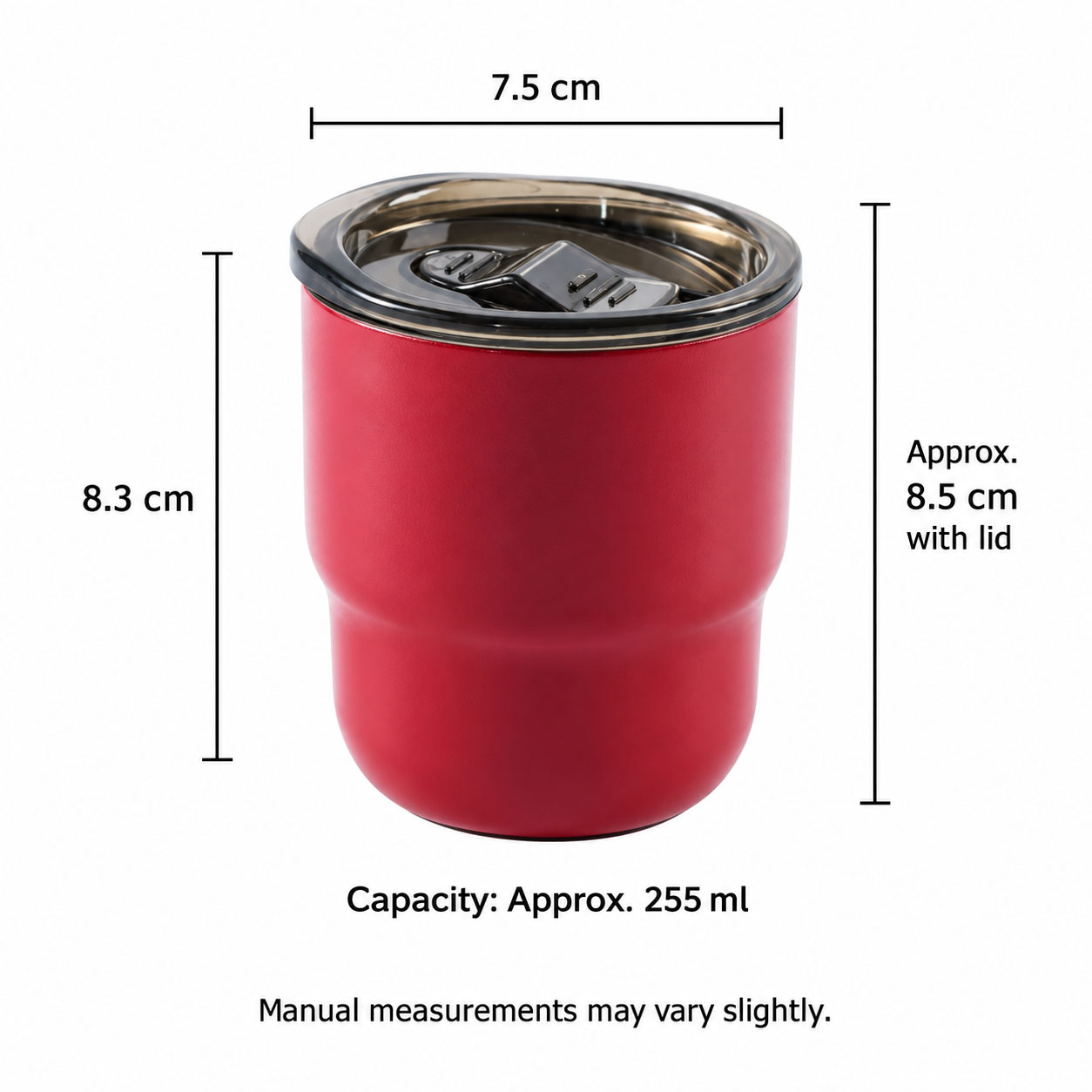 名前やロゴをカスタマイズできる蓋付きのコーヒーカップ。ミニタ - Coffee Equipment For Camping のレビューと価格