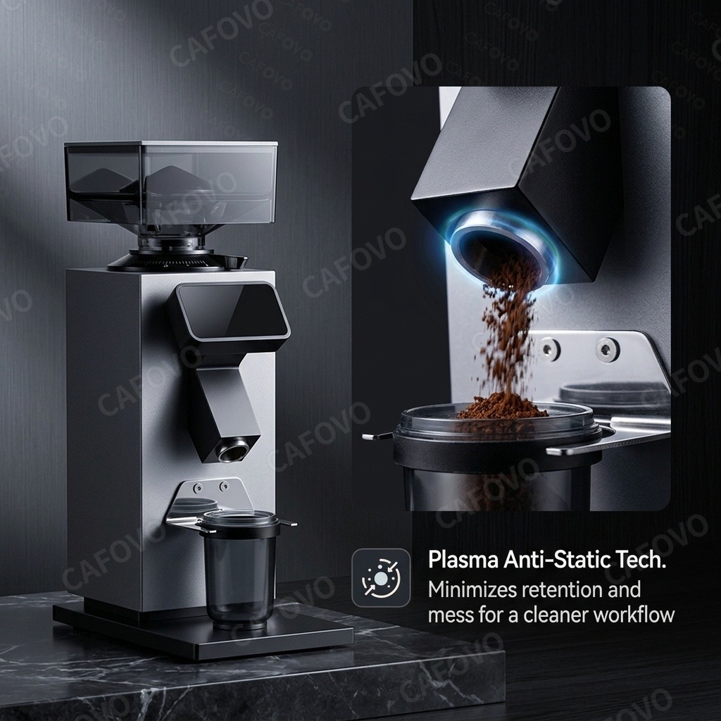 CAFOVO G964F タイマー式コーヒー粉砕機 64mm - Coffee Grinder Burr Flat のレビューと価格