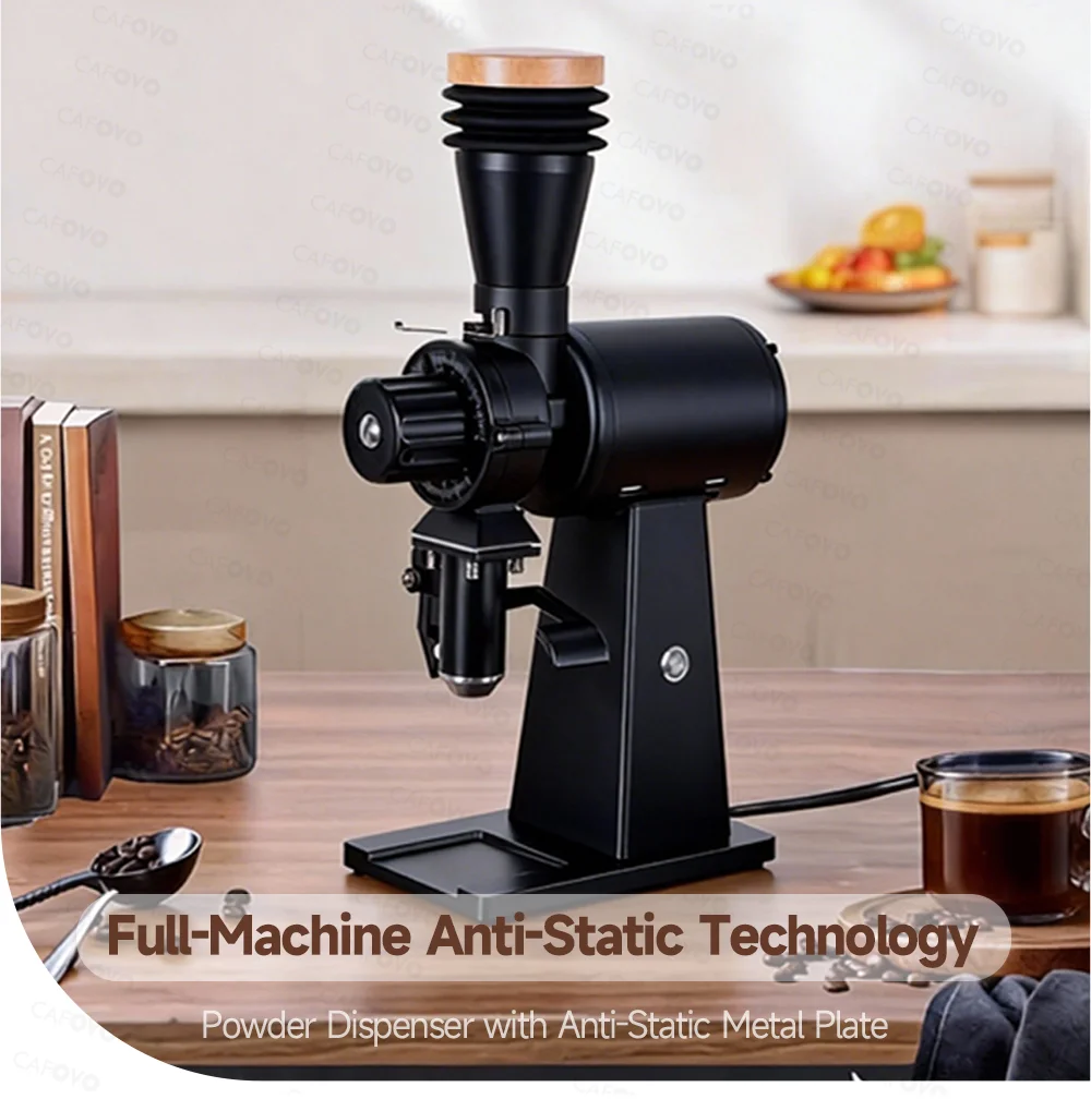 CAFOVO G290F ストレートドロップコーヒー豆グライ - Coffee Grinder Burr Flat のレビューと価格